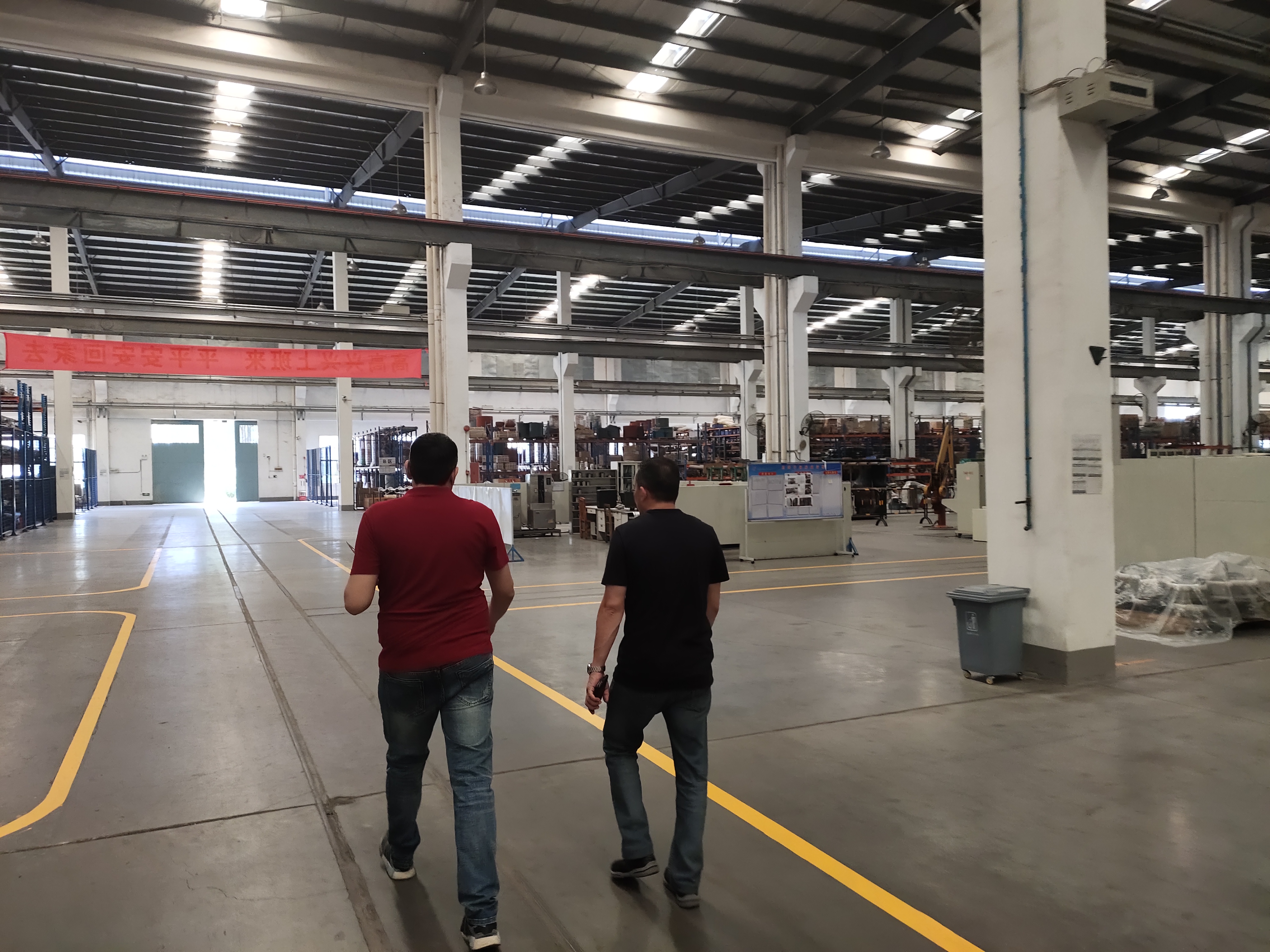 合肥代理商参观BOSERL齿轮减速电机